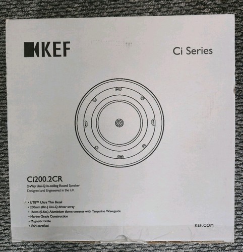 Kef ci200 2cr in ceiling - kef, ci200.2cr
